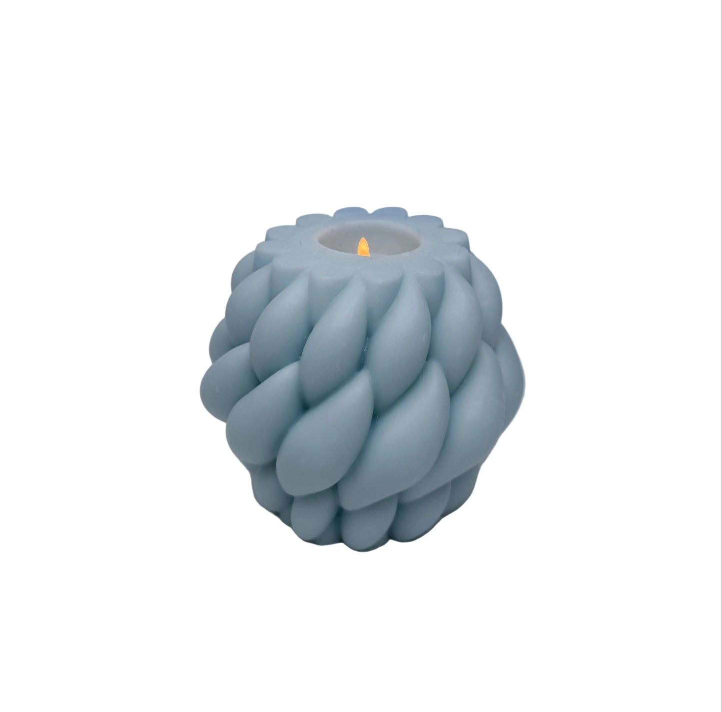 Bubble Candle | light blue