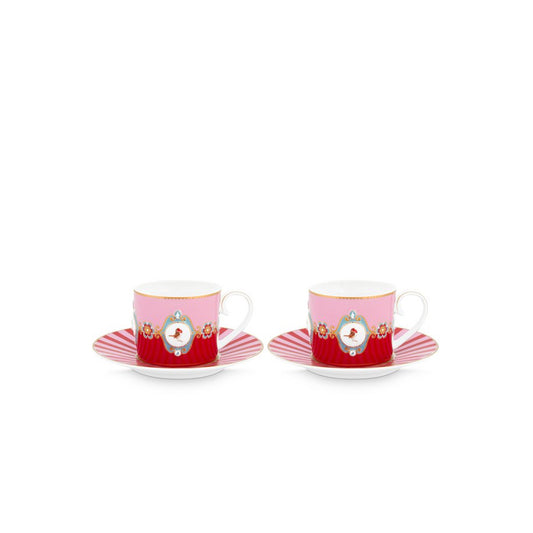 Set/2 - Tassen mit Untertassen von Pip Studio