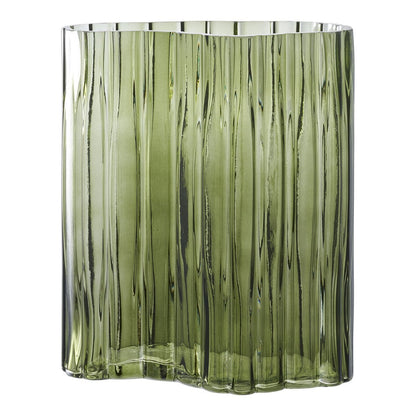 Vase – Rauchgrün, Glas