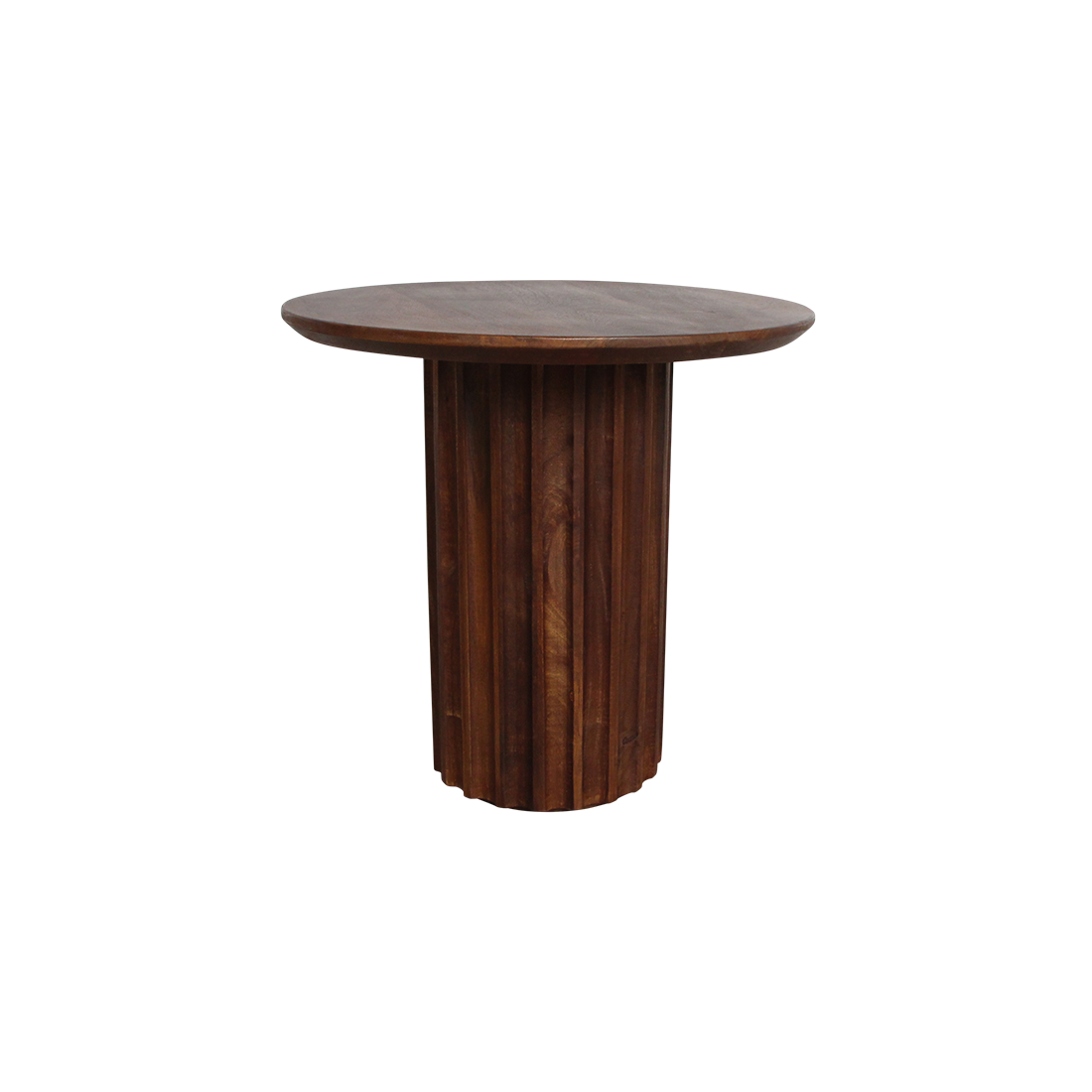 Bullnose Side Table Braun 50cm