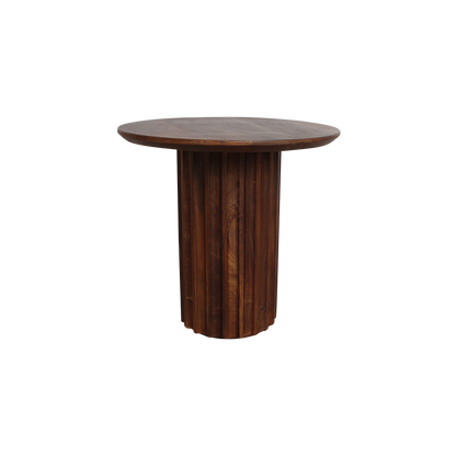 Bullnose Side Table Braun 50cm