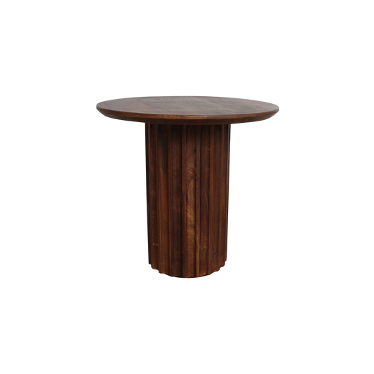 Bullnose Side Table Braun 50cm