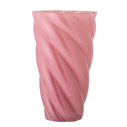 Bloomingville Callo Vase, Rose, Glas