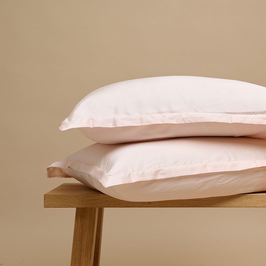 TENCEL™ Satin Beauty-Kissenbezug hellrosa