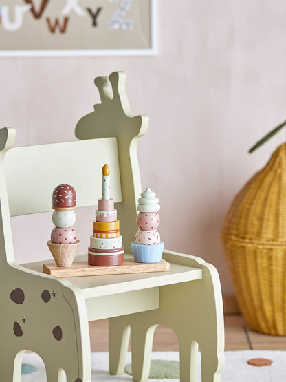 Bloomingville MINI Celebrate Aktivitätsspielzeug, Bunt, FSC®100%, Beech