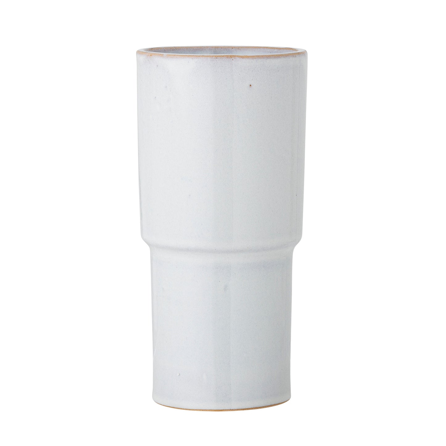 Bloomingville Marji Vase, Weiß, Steingut