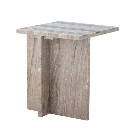 Bloomingville Clea Beistelltisch, Braun, Marmor