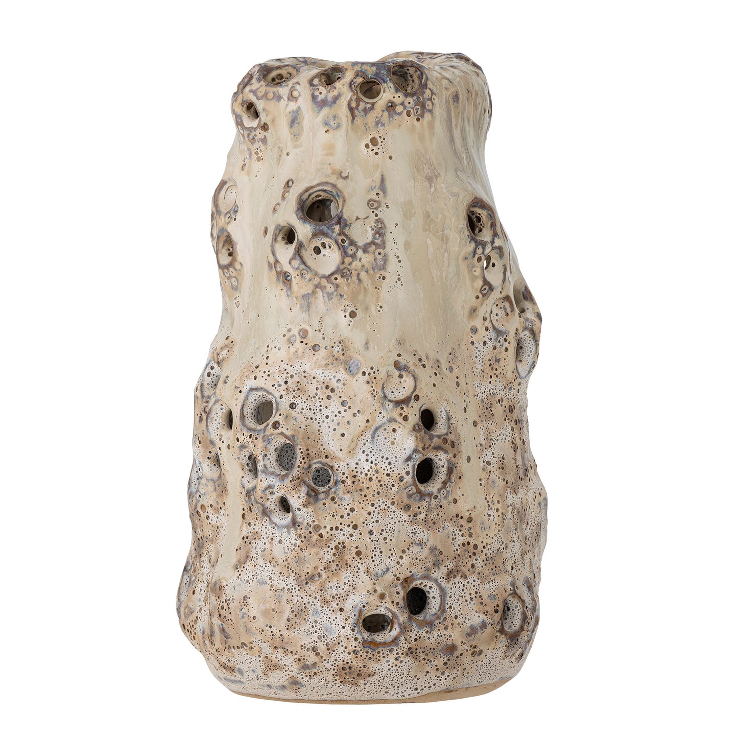 Bloomingville Noble Vase, Natur, Steingut
