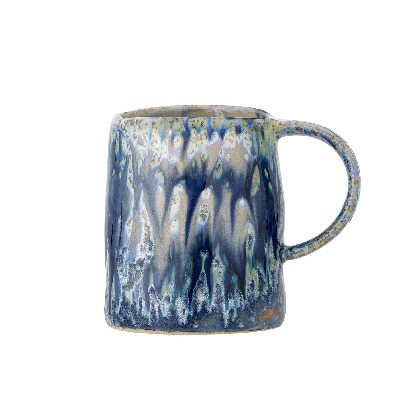 Bloomingville Yori Becher, Blau, Steingut