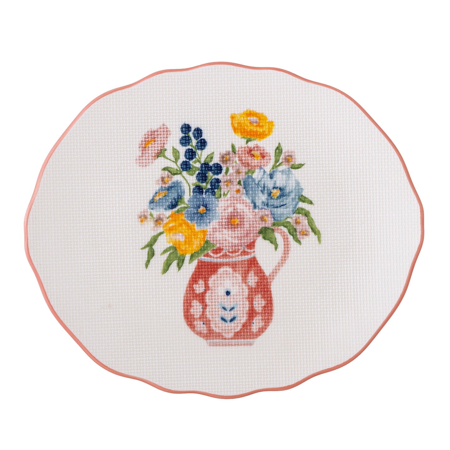 Bloomingville Dorothy Teller, Bunt, Steingut