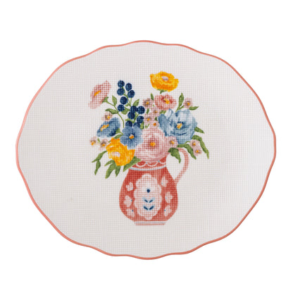 Bloomingville Dorothy Teller, Bunt, Steingut