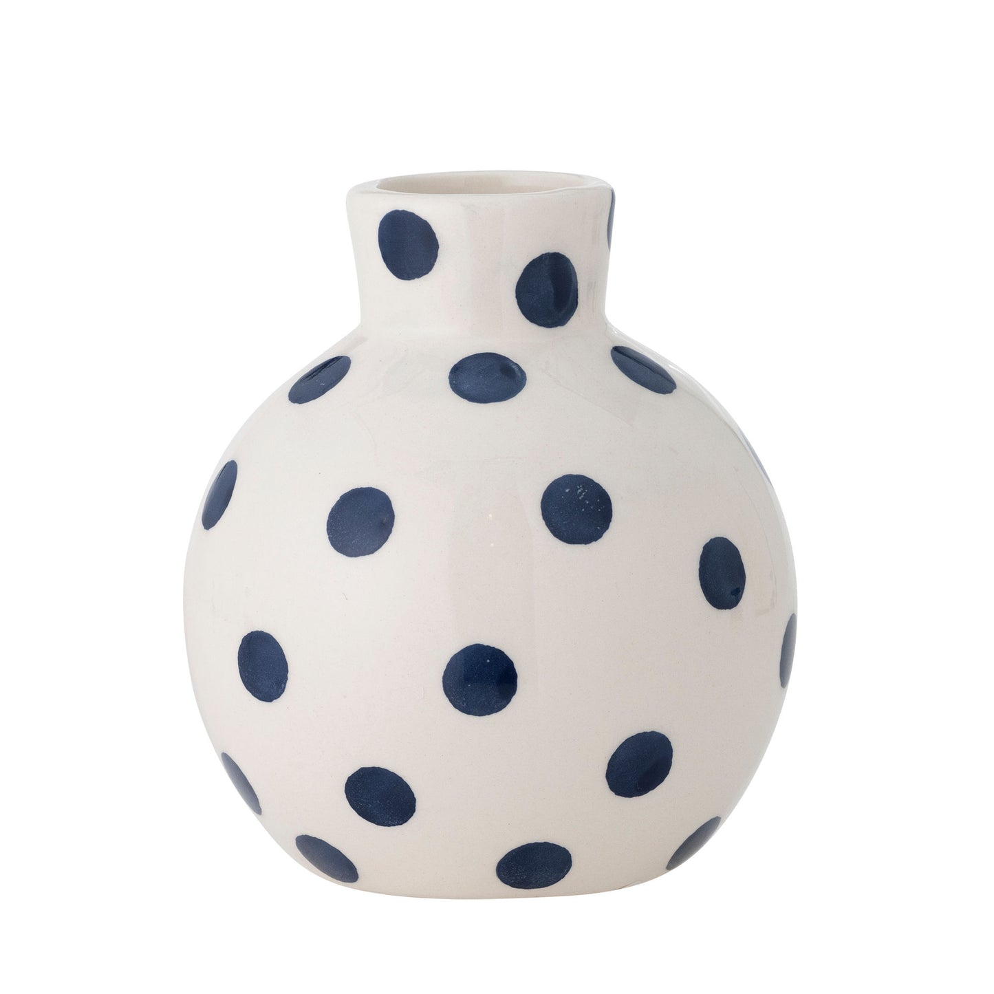 Bloomingville Fian Vase, Blue, Keramik