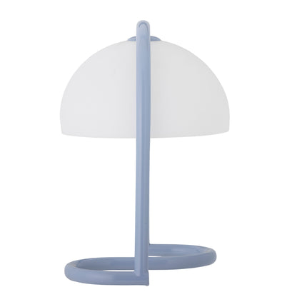 Bloomingville Favour Tischlampe, Blau, Acryl