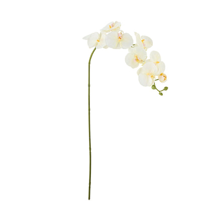 Bloomingville Orchid Stiel, Weiß, Künstliche Blumen