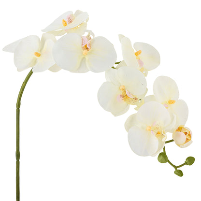 Bloomingville Orchid Stiel, Weiß, Künstliche Blumen