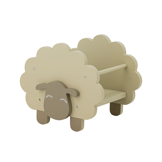 Bloomingville MINI Dolly Bücherständer, Grün, FSC®100%, MDF
