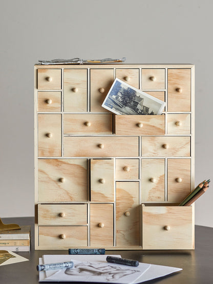 Bloomingville Valery Aufbewahrungsbox, Natur, FSC® 100% , Pine