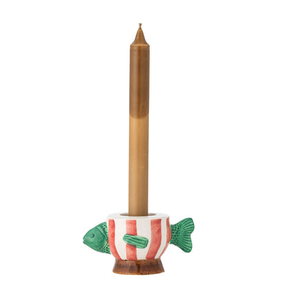 Bloomingville Codia Votive & Candle Holder, Bunt, Steingut