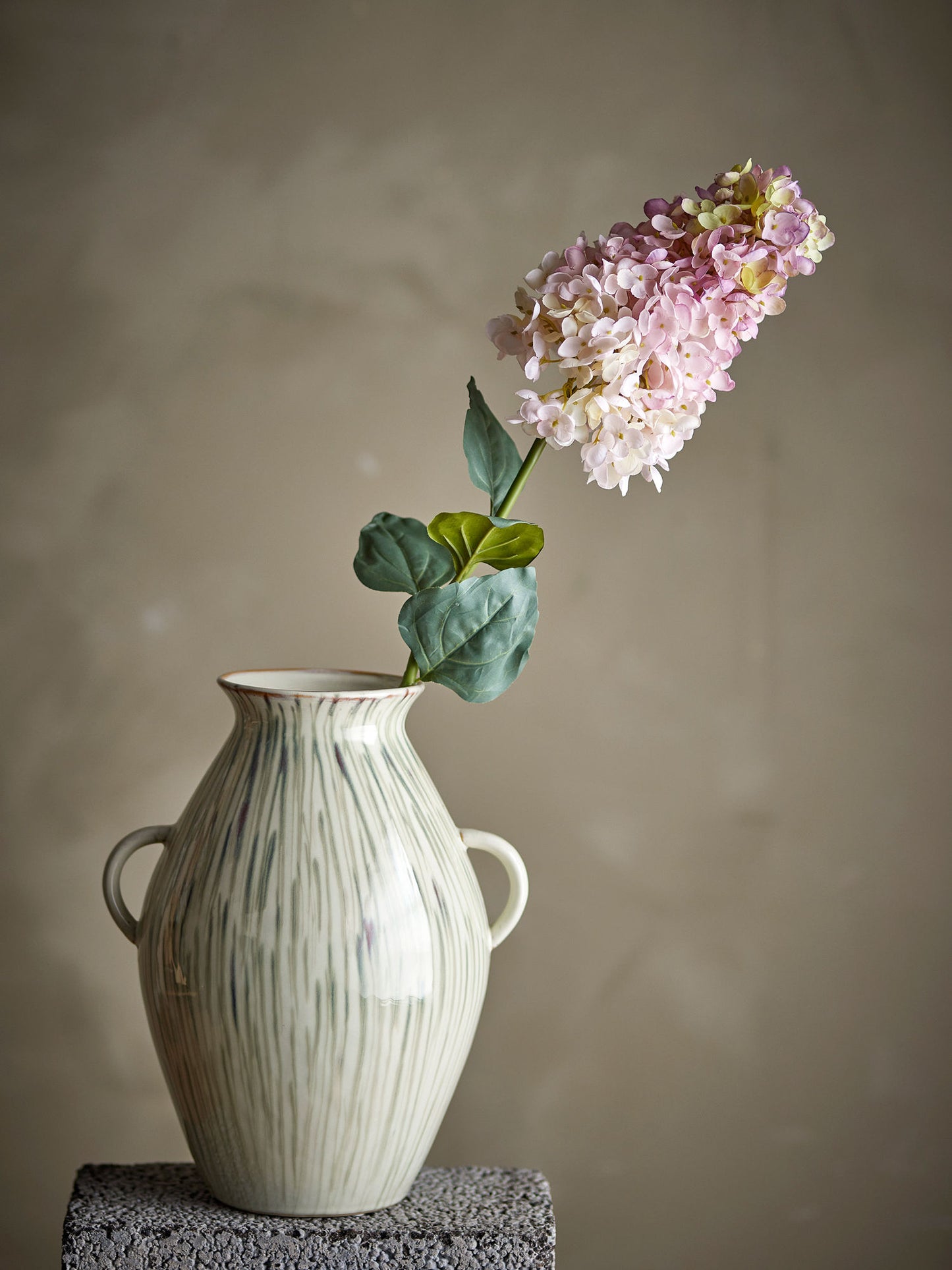 Bloomingville Hydrangea Stiel, Rose, Künstliche Blumen