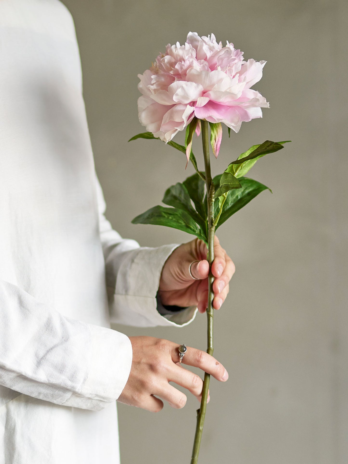 Bloomingville Peony Stiel, Rose, Künstliche Blumen