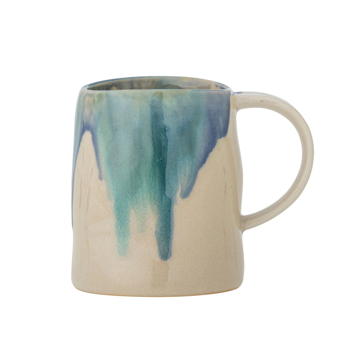 Bloomingville Yori Becher, Blau, Steingut