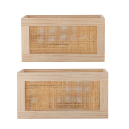 Bloomingville Piana Aufbewahrungsbox, Natur, FSC®100%, Pine