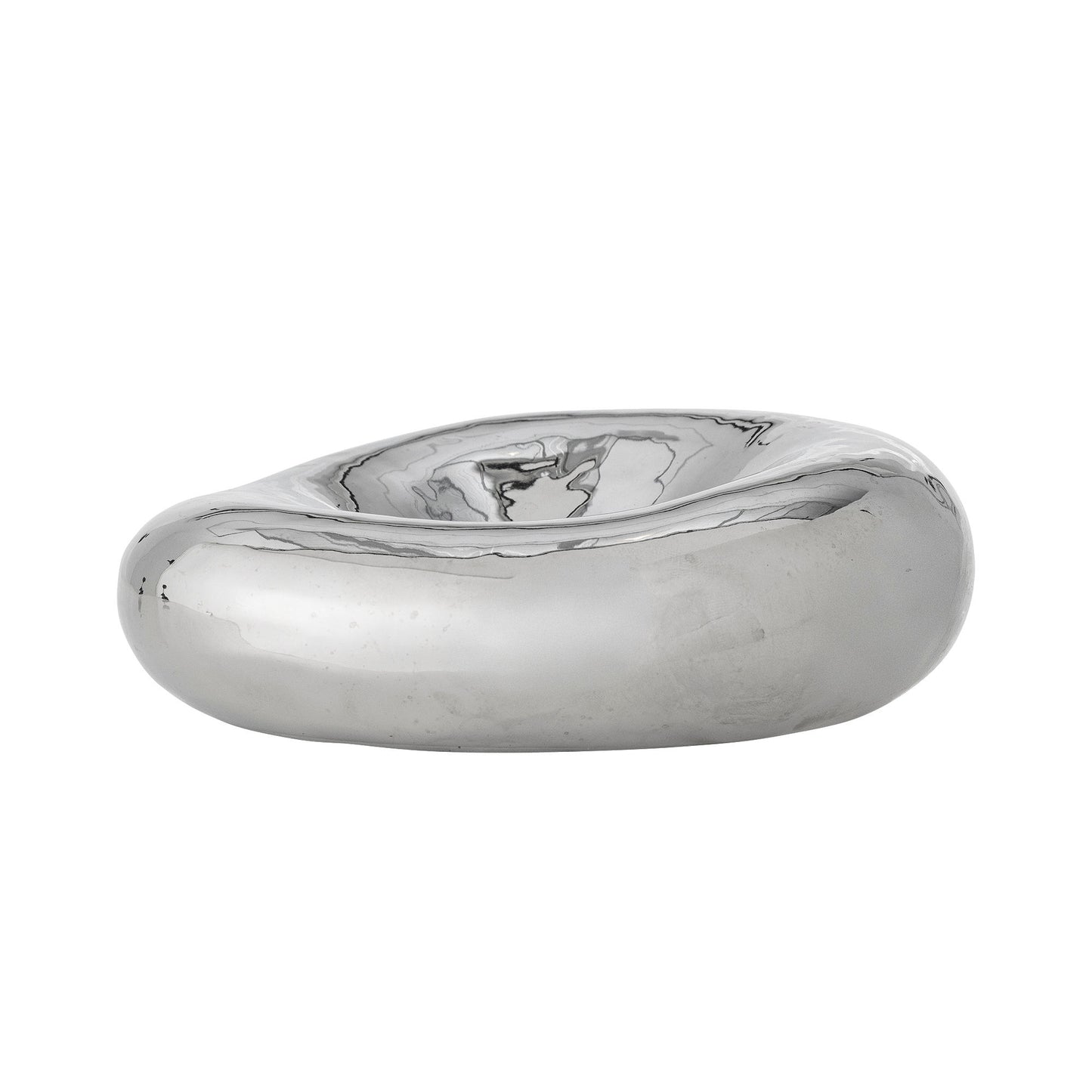 Bloomingville Shine Schale, Silber, Steingut