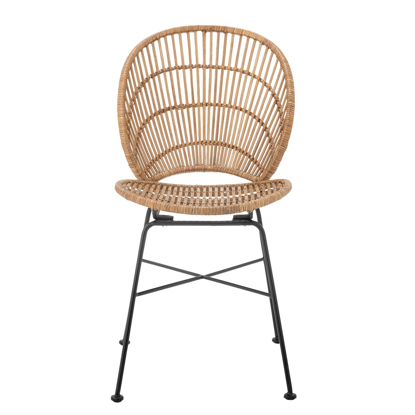 Bloomingville Fiore Esszimmerstuhl, Natur, Rattan