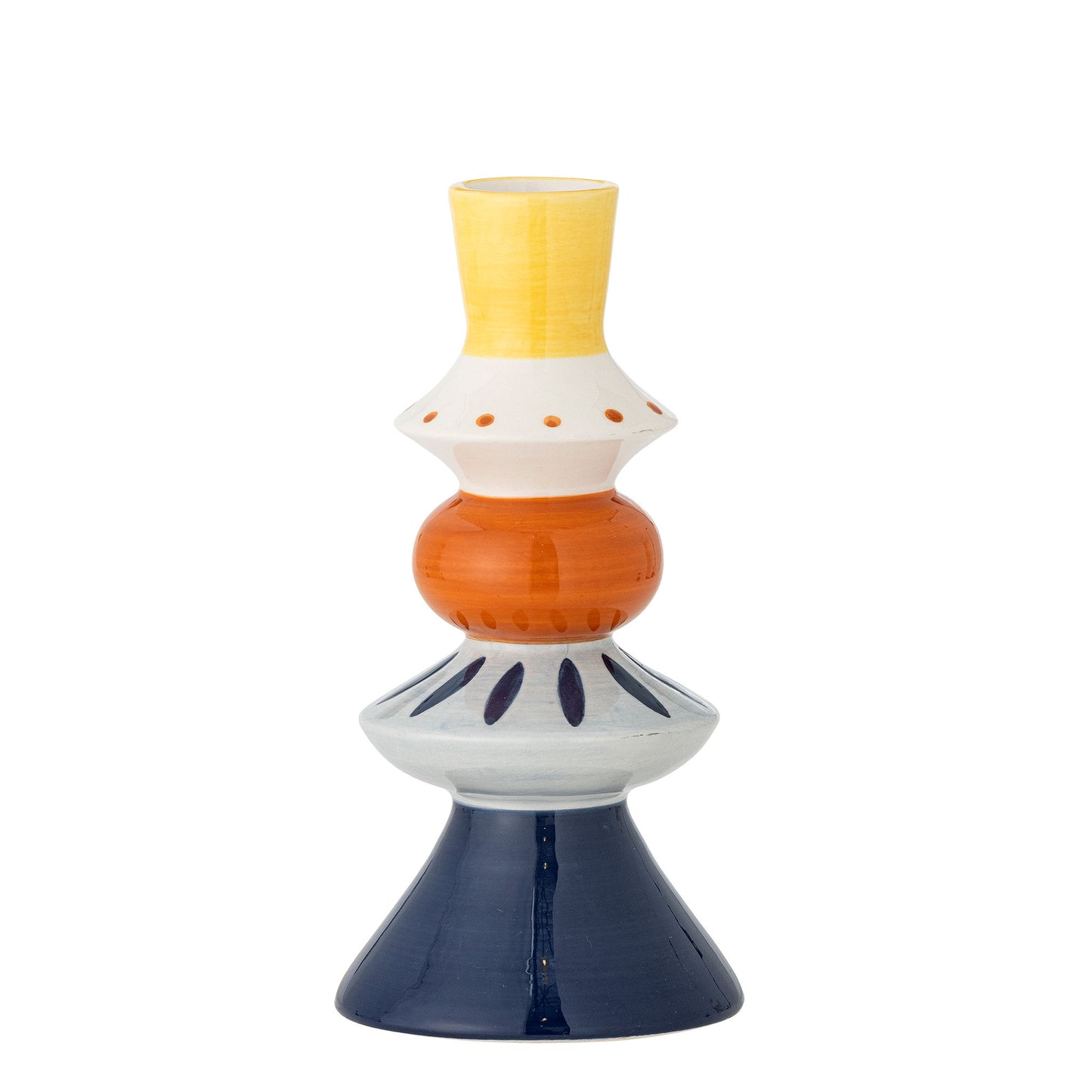 Bloomingville Kairi Deko-Vase, Bunt, Steingut