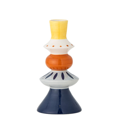 Bloomingville Kairi Deko-Vase, Bunt, Steingut