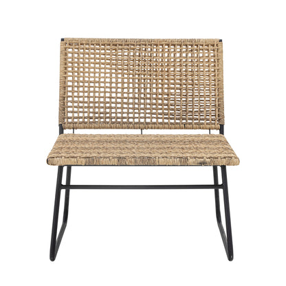 Bloomingville Vallone Loungesessel, Natur, Polyrattan