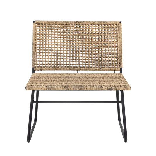 Bloomingville Vallone Loungesessel, Natur, Polyrattan