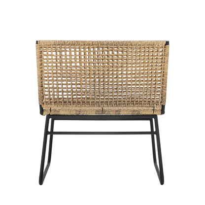 Bloomingville Vallone Loungesessel, Natur, Polyrattan