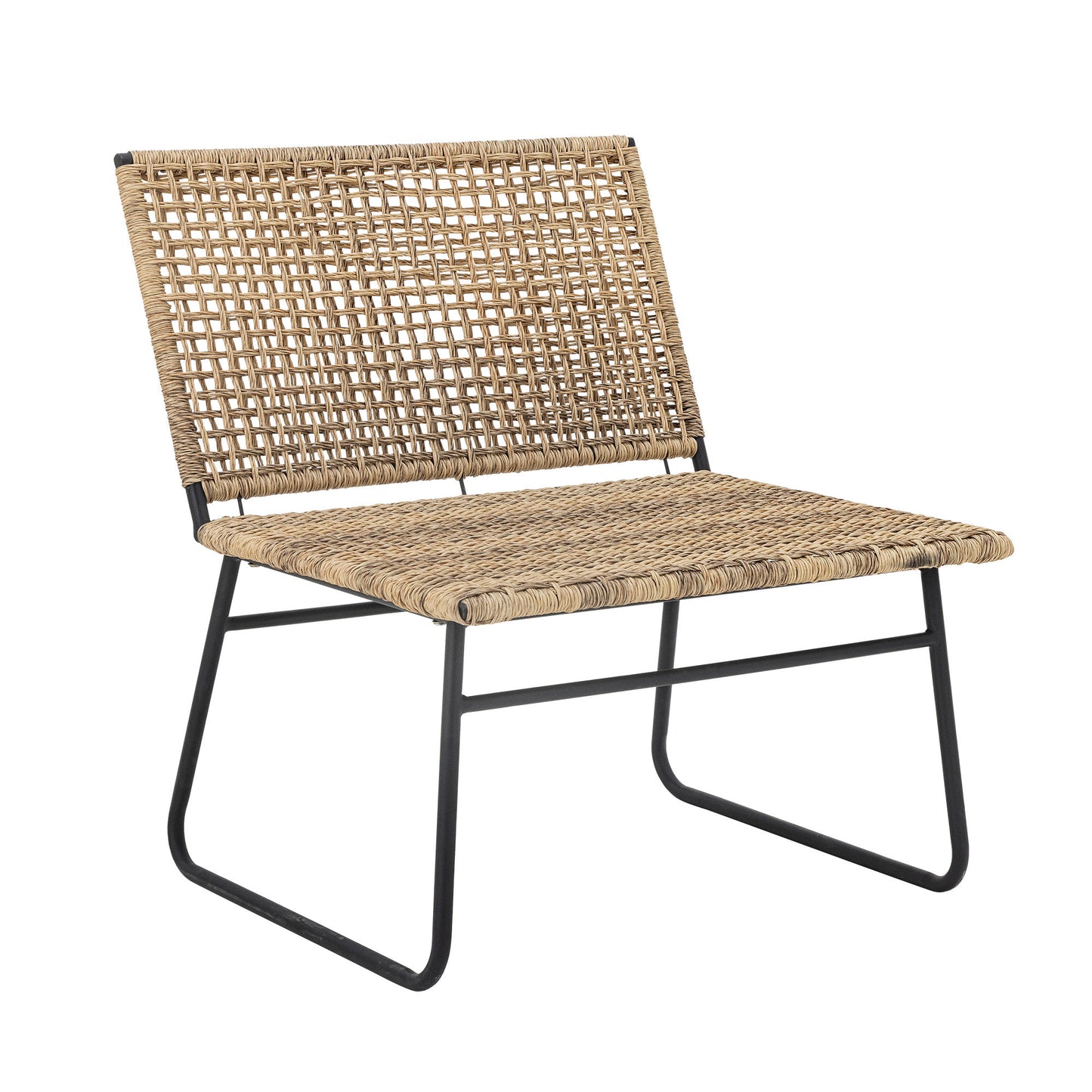 Bloomingville Vallone Loungesessel, Natur, Polyrattan