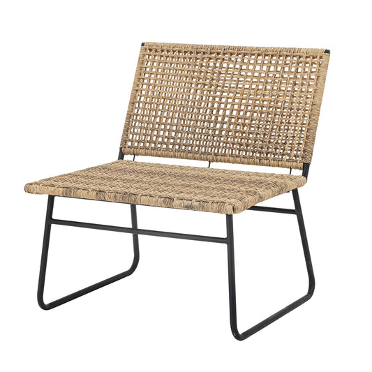Bloomingville Vallone Loungesessel, Natur, Polyrattan