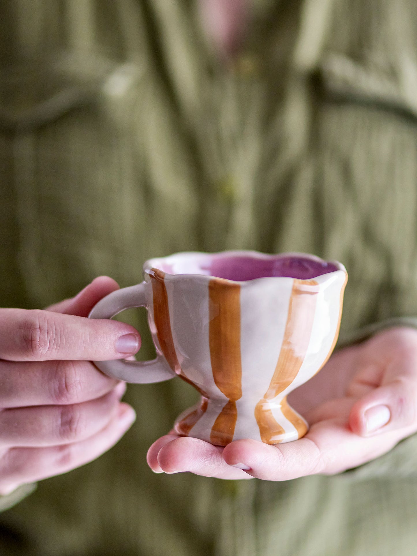Bloomingville Willa Tasse, Bunt, Steingut