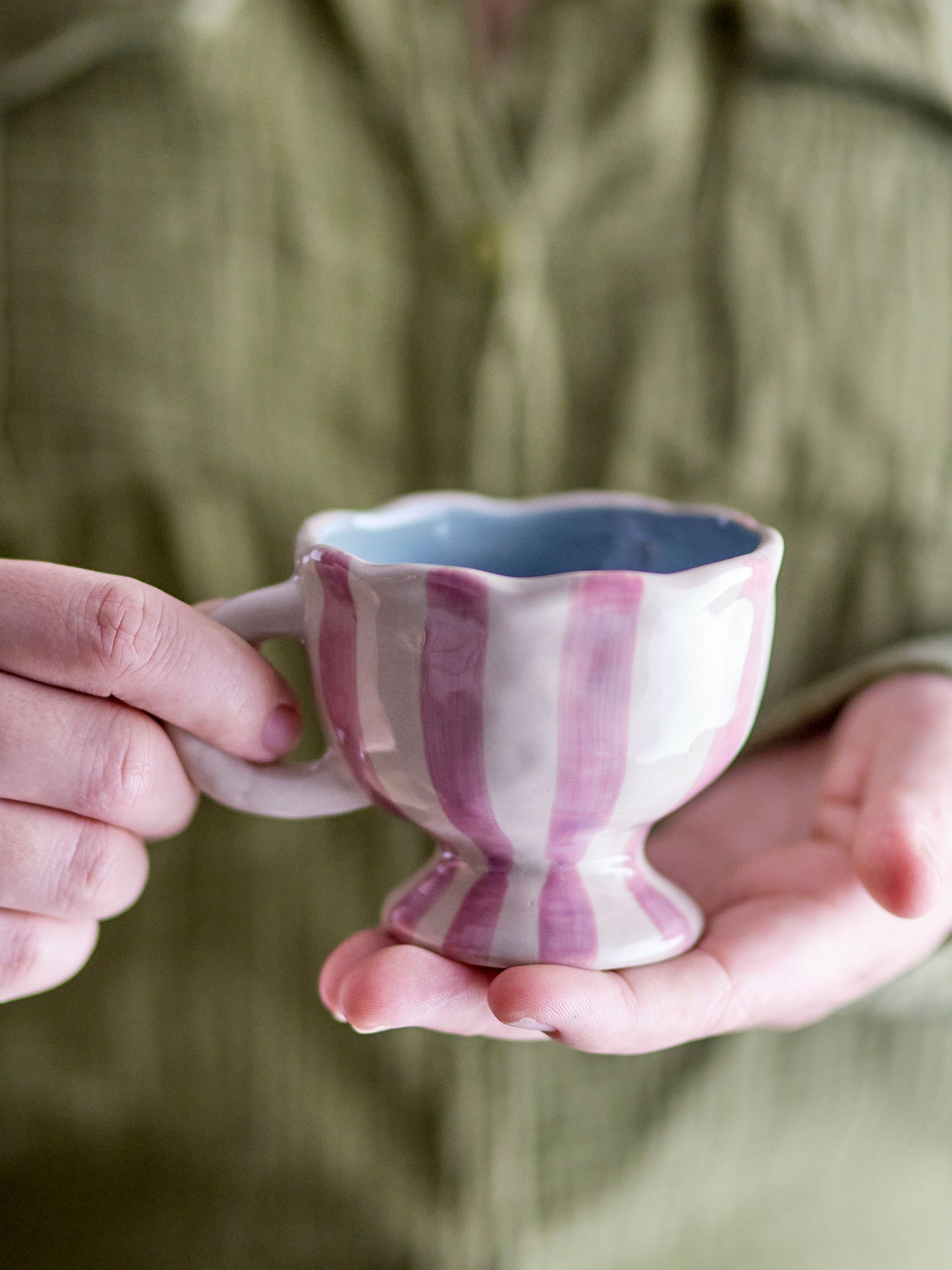 Bloomingville Willa Tasse, Bunt, Steingut