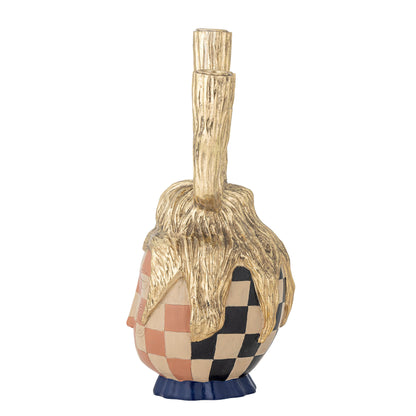Bloomingville Medusa Kerzenhalter, Gold, Polyresin