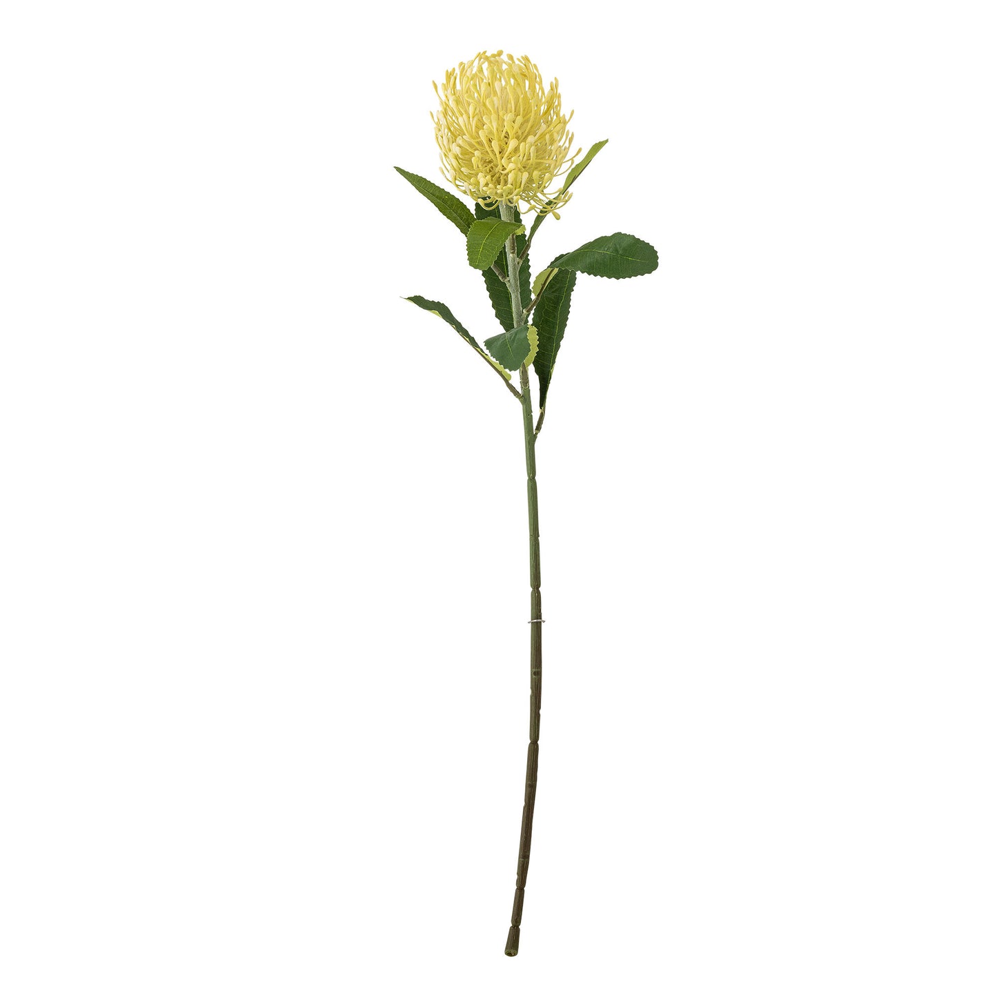 Bloomingville Needle Flower Stiel, Gelb, Künstliche Blumen
