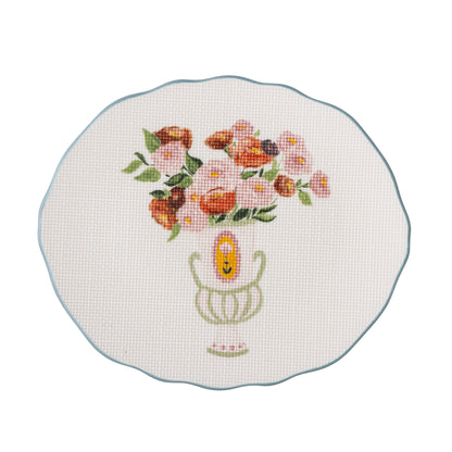 Bloomingville Dorothy Teller, Bunt, Steingut