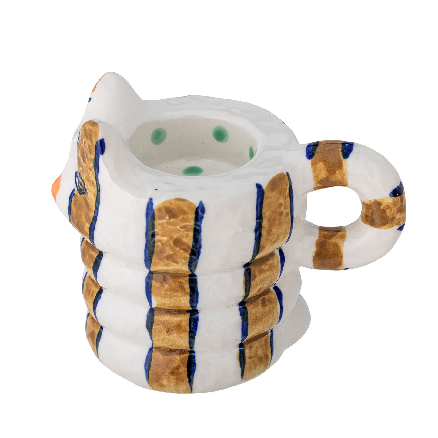 Bloomingville Caty Kerzenhalter, Braun, Steingut