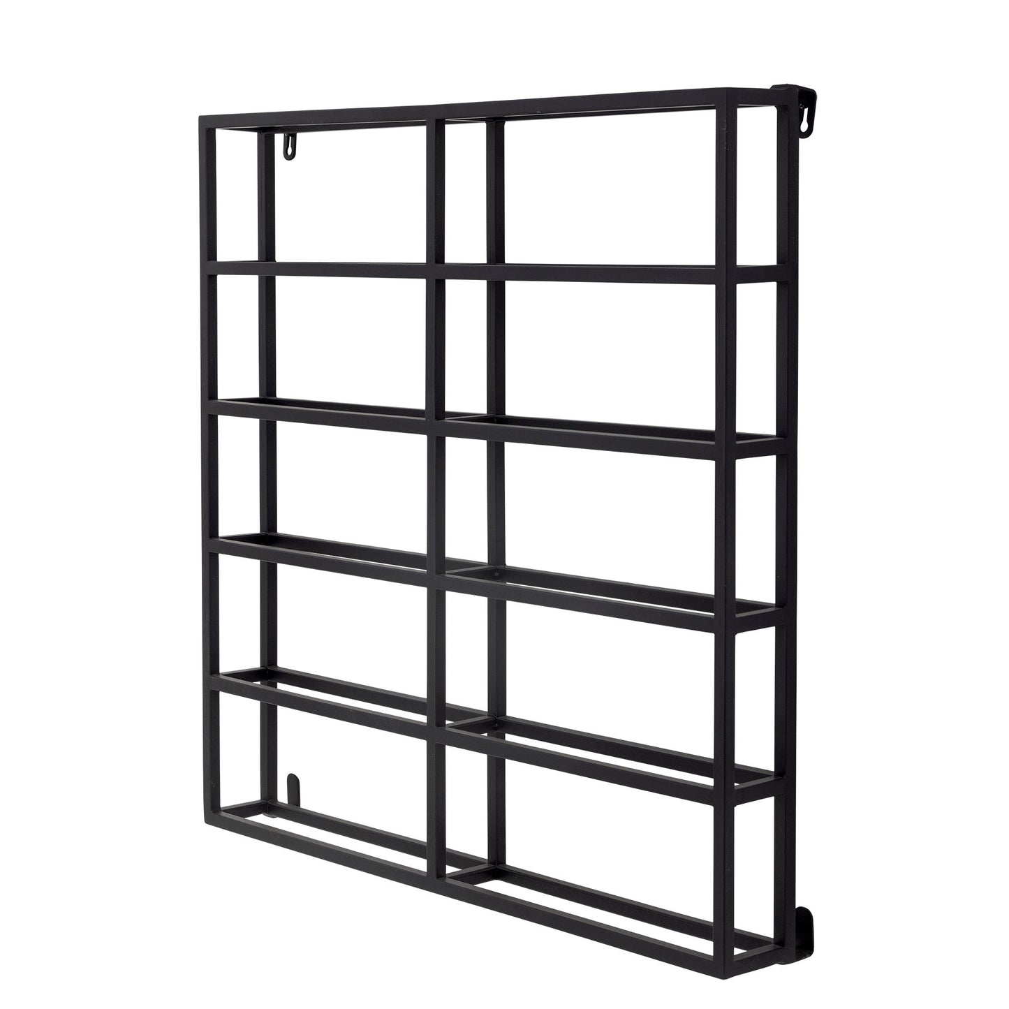 Bloomingville Magne Weinregal, Schwarz, Metall