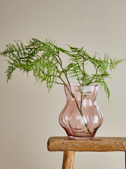 Creative Collection Tava Vase, Rose, Glas