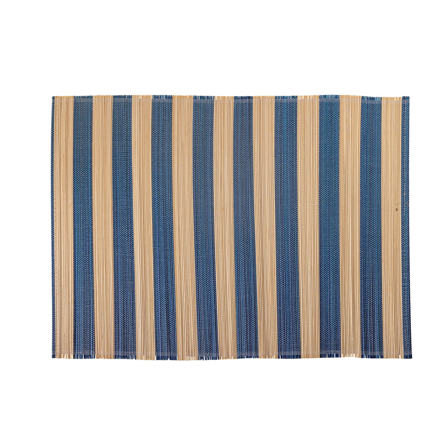Bloomingville Marola Platzdeckchen, Blau, Bambus