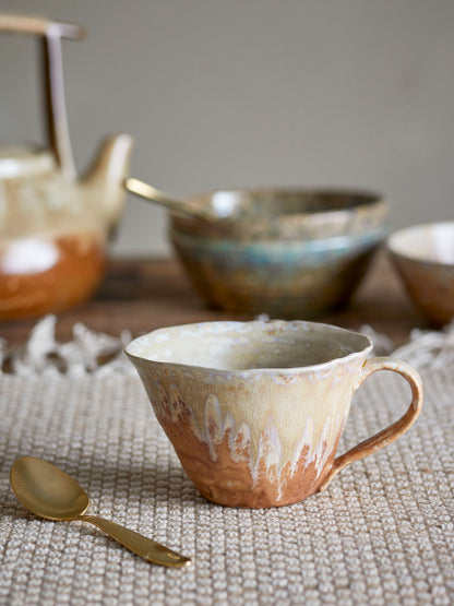 Bloomingville Milani Tasse, Natur, Steingut