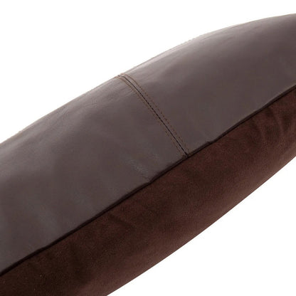Der sechsteilige Lederkissenbezug – Choco 30 x 50 cm