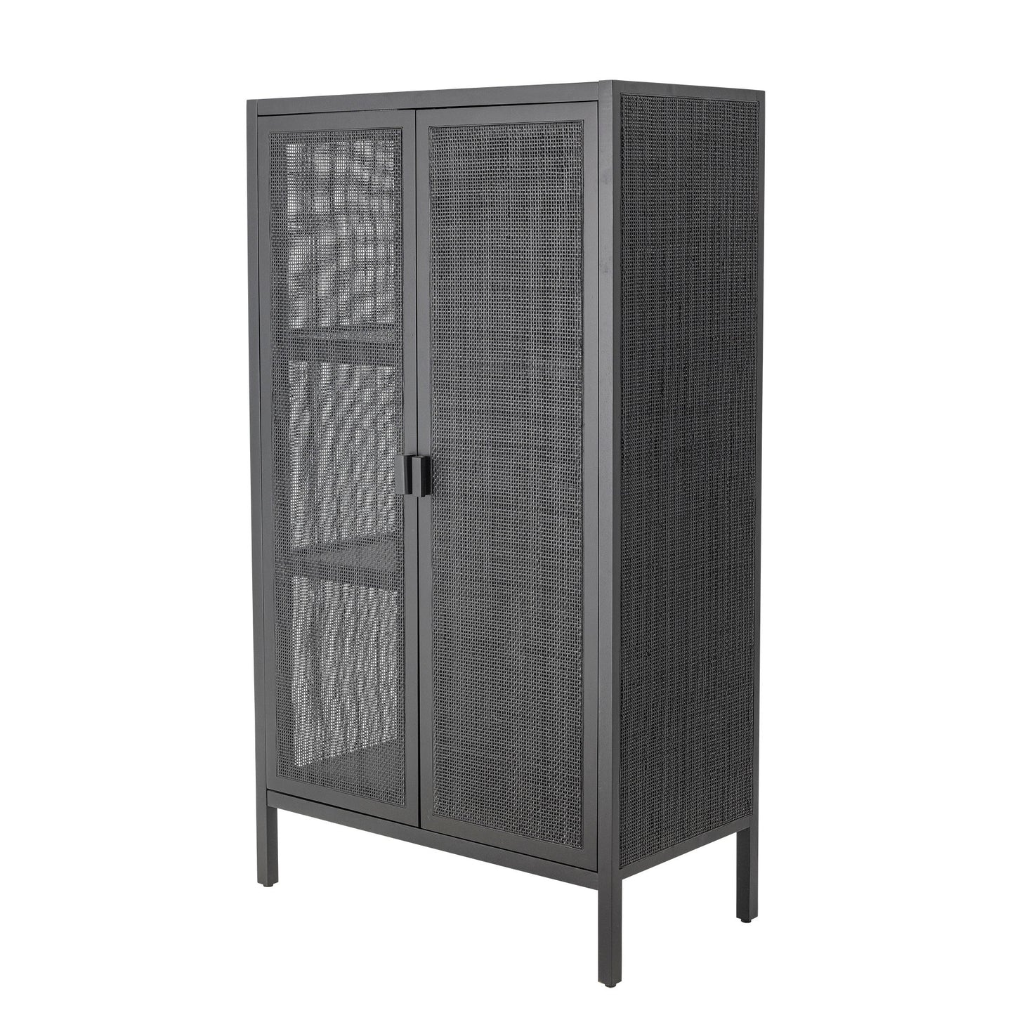 Bloomingville Marikka Kabinett, Schwarz, FSC®100%, Mahogany