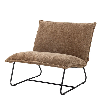 Bloomingville Cape Loungesessel, Braun, Recyceltes Polyester