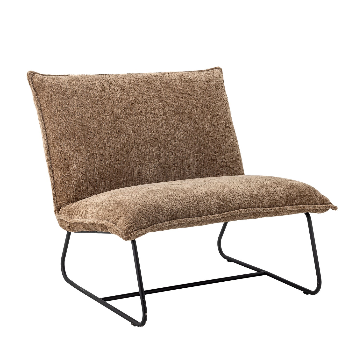 Bloomingville Cape Loungesessel, Braun, Recyceltes Polyester