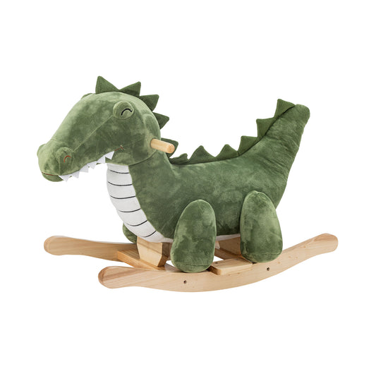 Bloomingville MINI Arnie Rocking Toy, Crocodile, Grün, Polyester